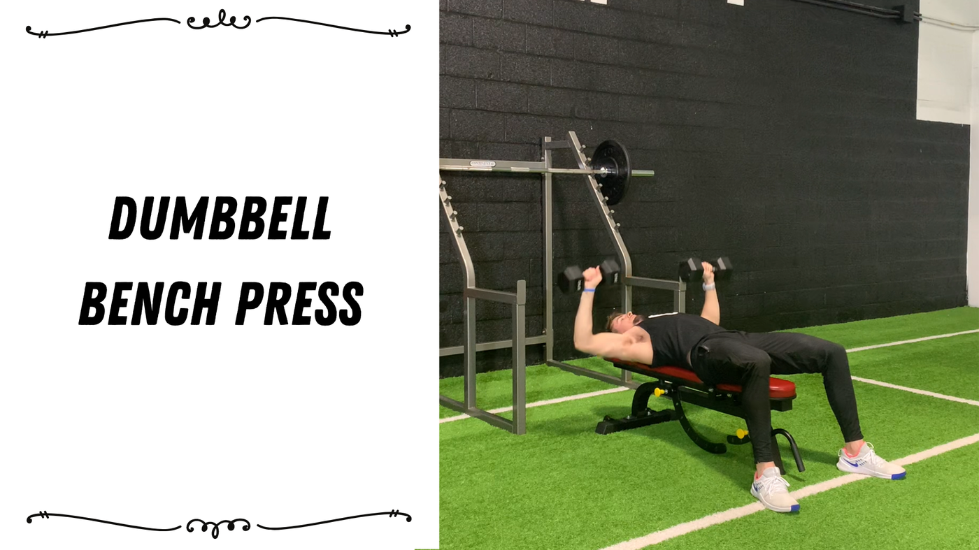 'Video thumbnail for Dumbbell Bench Press'