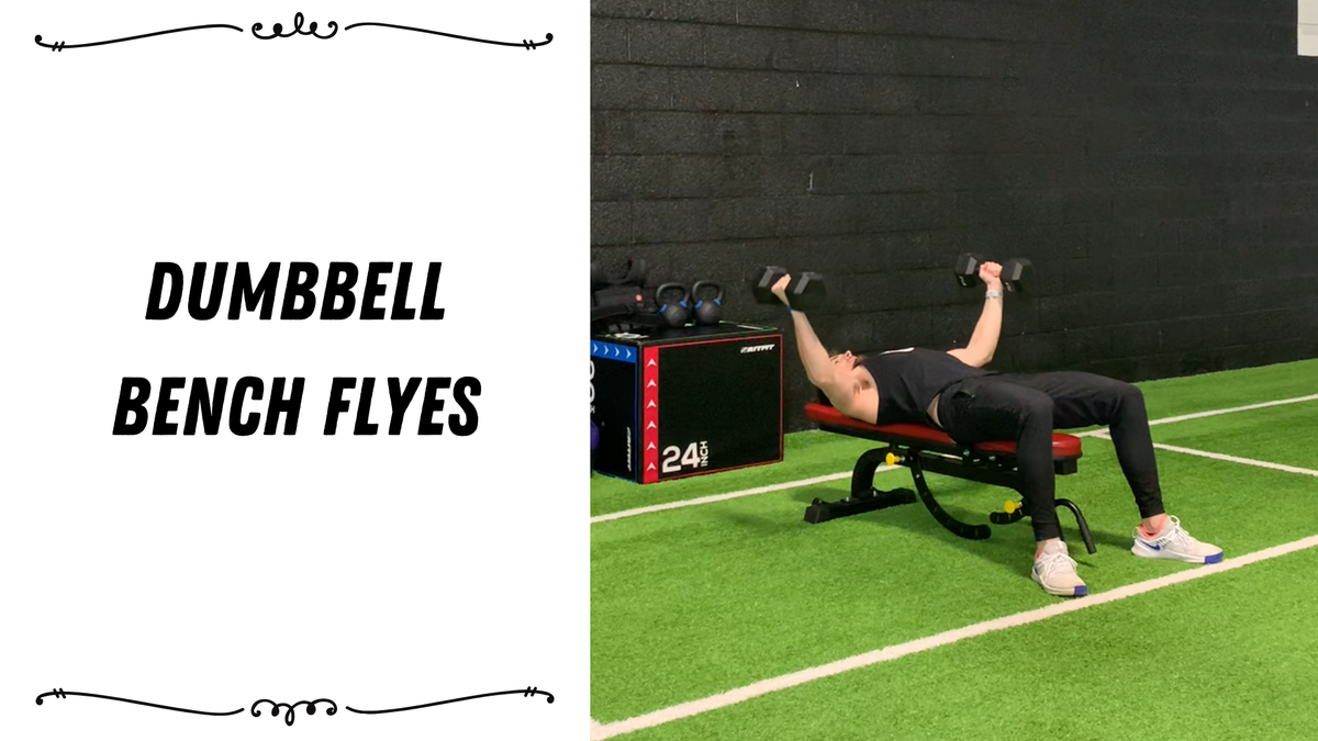 'Video thumbnail for Dumbbell Bench Fly'