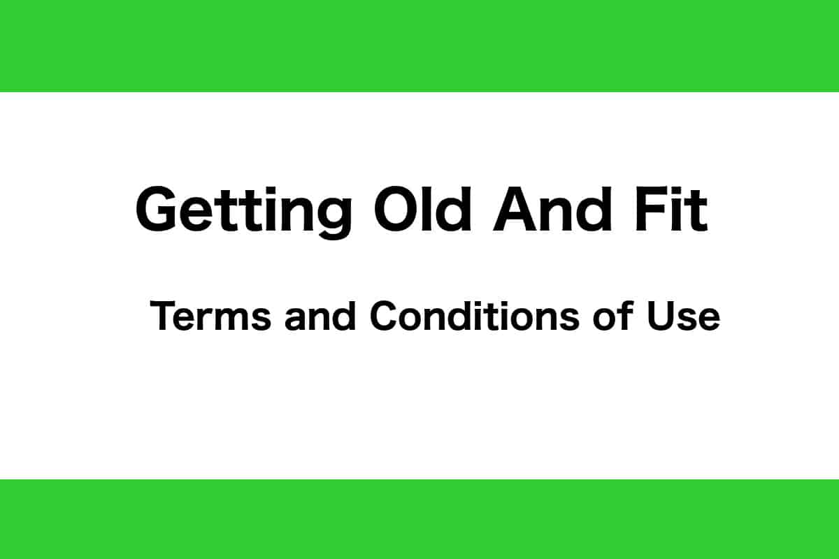 Terms and Conditions of Use